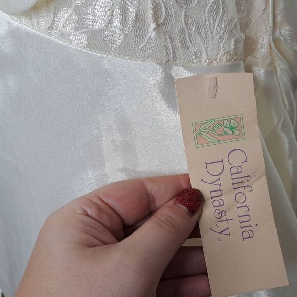 California Dynasty Vintage 90s Deadstock Nightgown size Medium - Picture 5 of 8